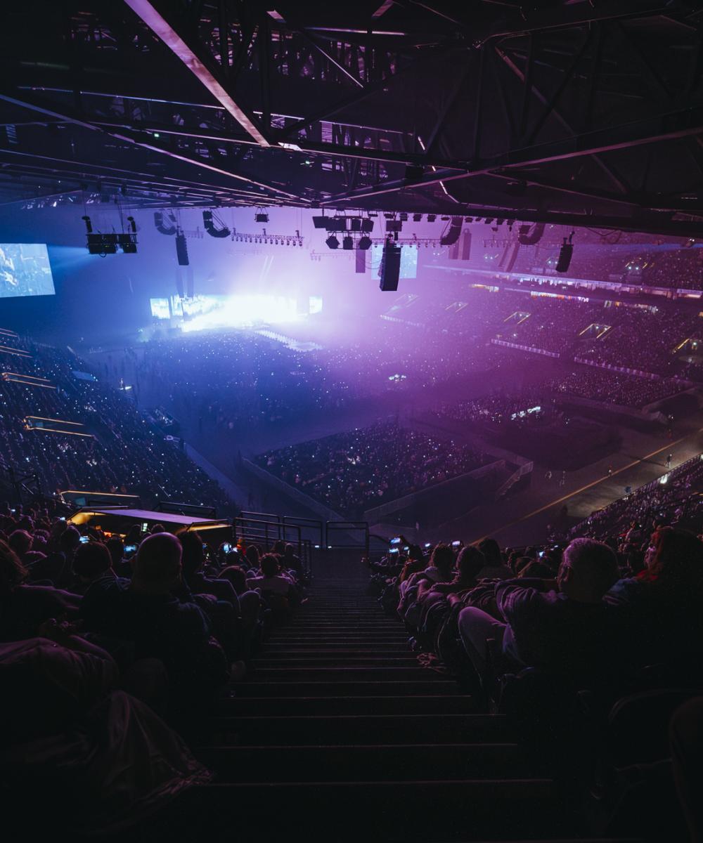 Interieur Salle de Concert Paris la Defense arena