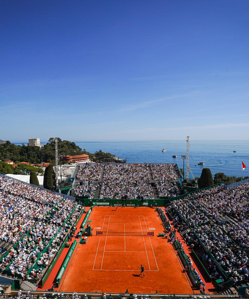 Center court rainier III Monte-Carlo