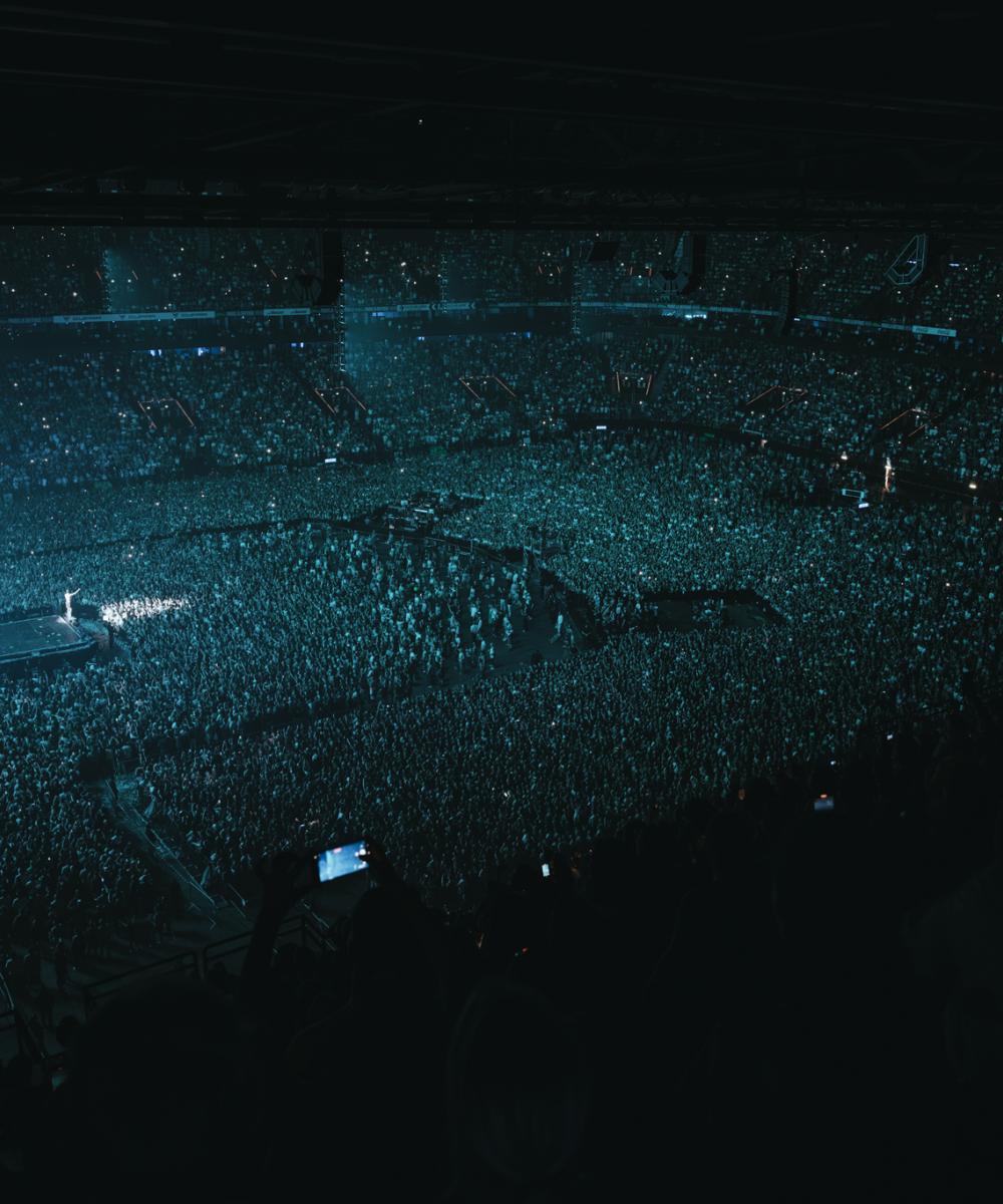 Globale view of the venue Paris la Defense Arena