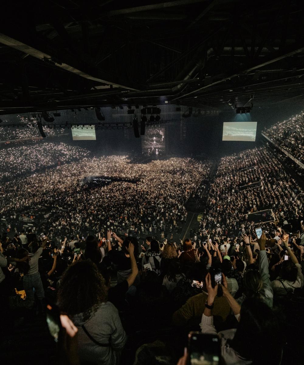 Concert en VIP de Booba à la Paris La Défense Arena.