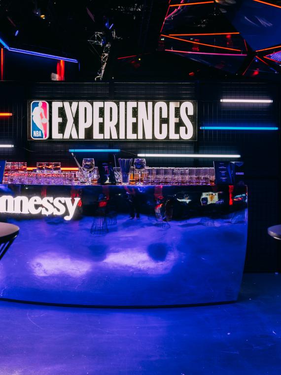 Nba Experience Lounge Beverage Buffet