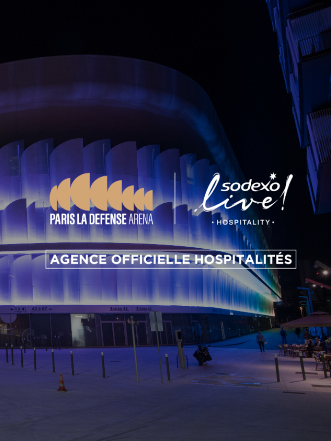 Sodexo Live Hospitality Agence Officielle Hospitalités Paris La Défense Arena