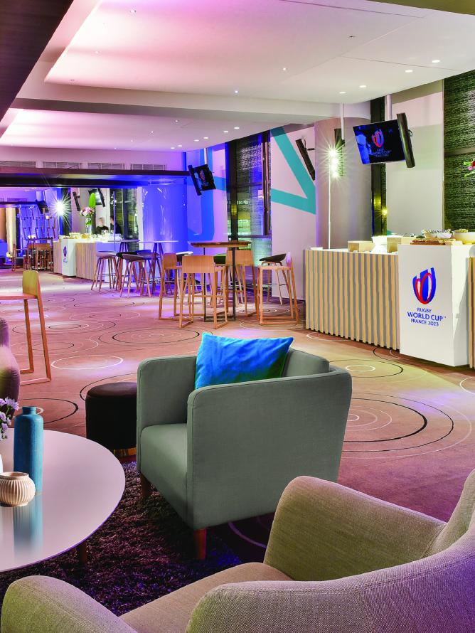 Premium lougne access at the Stade de France salon and offer Du Manoir provided by Sodexo Live! Hospitality