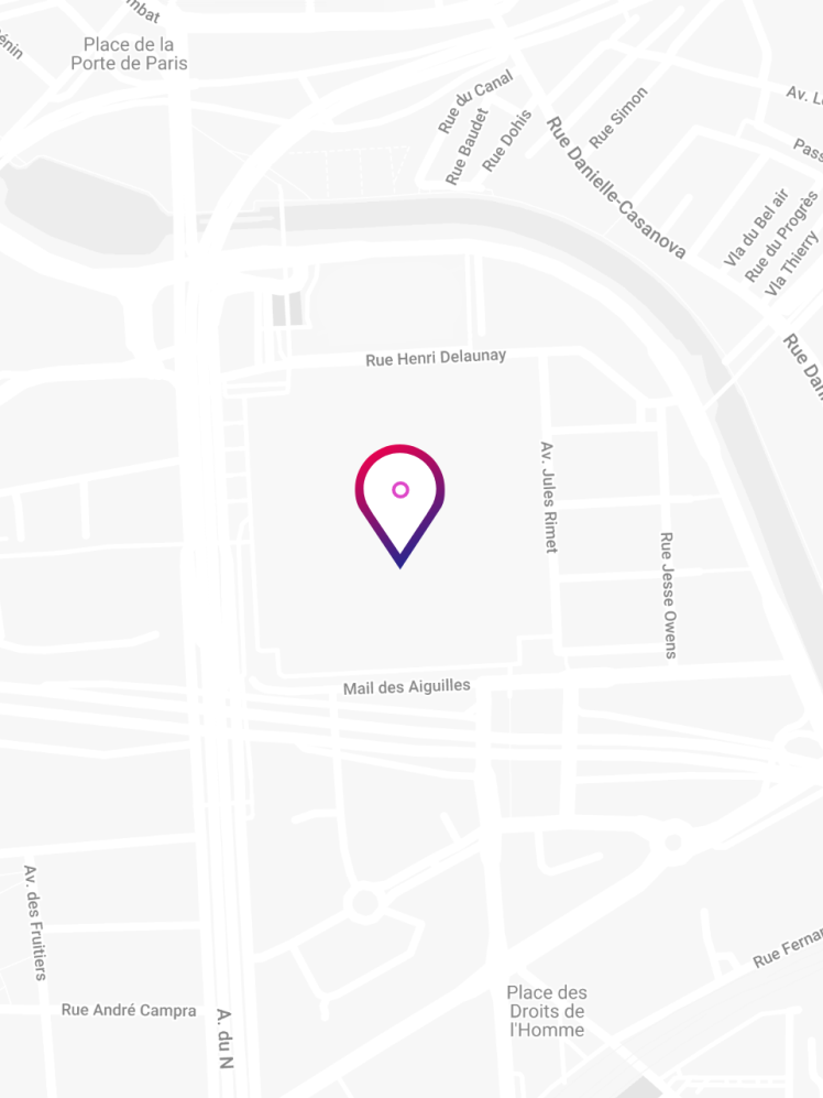 Plan d'accès Google Maps pour se rendre au Stade de France et à ses espaces privés VIP