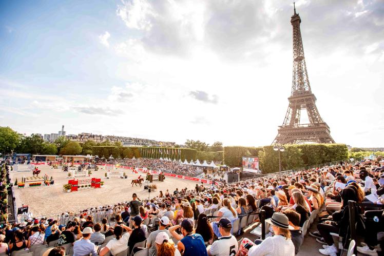 general access plan to the Plan de Mars Tour Eiffel